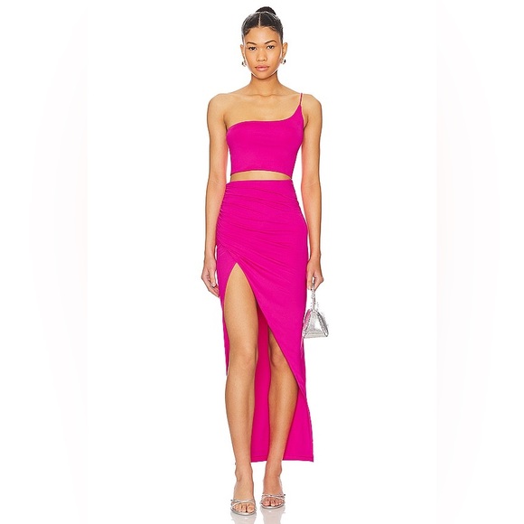 Superdown Fuchsia Two-Piece Ensemble - Picture 1 of 11
